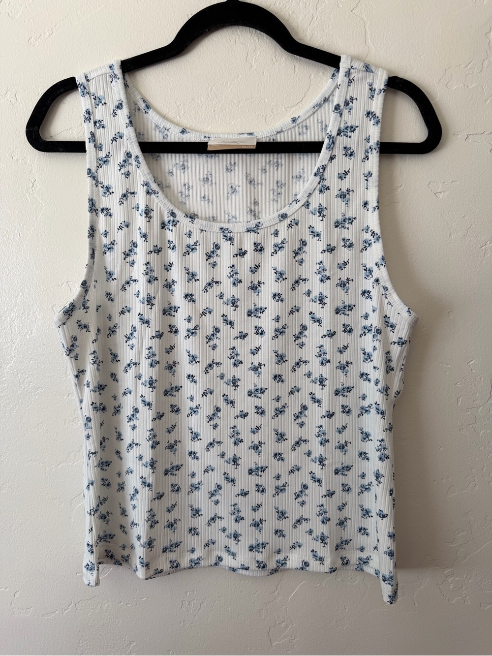 Alexander Jane Cropped Floral Tank - 3X/4X (fits more like 1X/2X)